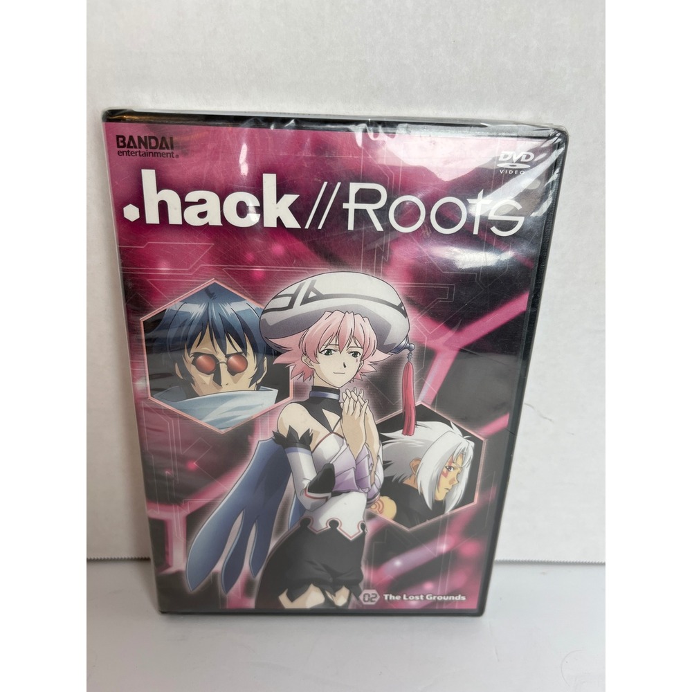 .hack//Roots Vol. 2 The Lost Grounds Anime DVD‎ Bandai Entertainment New Sealed